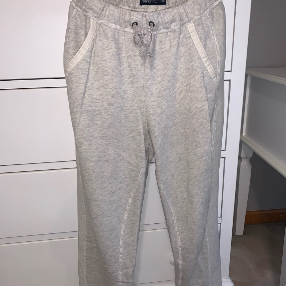 Abercrombie & Fitch Light Gray Sweatpants